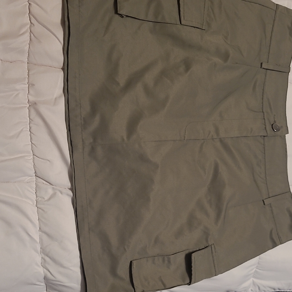 SHEIN Olive Mini Skirt